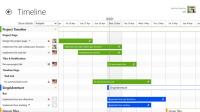 Project Timeline for Windows 8 1.2.1.24 screenshot. Click to enlarge!