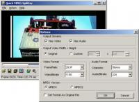 Quick MPEG Splitter 2.1 screenshot. Click to enlarge!