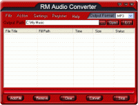 RM Audio Converter 2.70.03 screenshot. Click to enlarge!