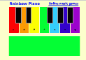 Rainbow piano for kids 9 screenshot. Click to enlarge!