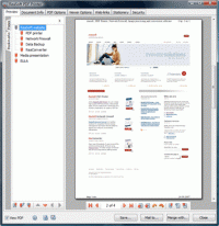 ReaSoft PDF Printer Lite 3.8 screenshot. Click to enlarge!