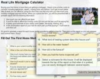 Real Life Mortgage Calculator 1.05 screenshot. Click to enlarge!