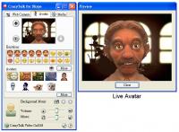 Reallusion CrazyTalk for Skype Media Edition 2.0 screenshot. Click to enlarge!
