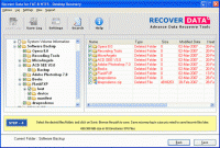 Recover Data for FAT and NTFS 2.0 screenshot. Click to enlarge!