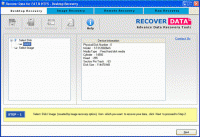 Recover Data for FAT 1.0 screenshot. Click to enlarge!