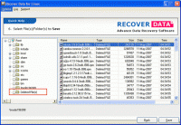 Recover Data for Linux 2.1 screenshot. Click to enlarge!
