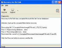 Recovery for BizTalk 1.1.0840 screenshot. Click to enlarge!