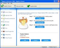 Registry Optmizer 2006 3.0 screenshot. Click to enlarge!