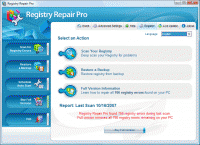 Registry Repair Pro 4.5 screenshot. Click to enlarge!