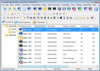Remote Administrator Control Client 5.0.0.1 screenshot. Click to enlarge!
