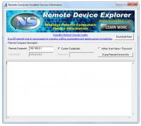 Remote Device Explorer 1.3 screenshot. Click to enlarge!