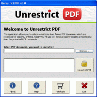 Remove PDF Print Protection 3.0 screenshot. Click to enlarge!