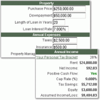 Rental Property Investment Calculator 2.2 screenshot. Click to enlarge!