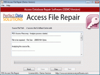 Repair MS Access Database 1.0 screenshot. Click to enlarge!