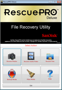 RescuePRO Deluxe 5.2.6.9 screenshot. Click to enlarge!