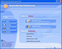 Restore My Files 2007 screenshot. Click to enlarge!