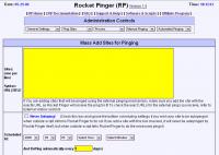Rocket Pinger 1.5 screenshot. Click to enlarge!
