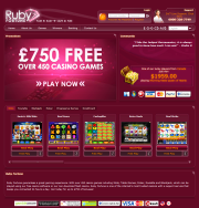 Ruby Fortune Casino by Online Casino Extra 2.0 screenshot. Click to enlarge!