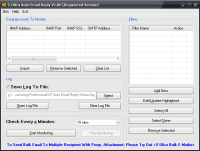 S-Ultra Auto Email Reply 1.00 screenshot. Click to enlarge!