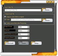 SC Free Audio Extractor 5.6.0.5 screenshot. Click to enlarge!