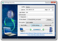 SFTP Net Drive Free 3.0.39.292 screenshot. Click to enlarge!