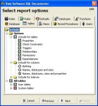 SQL Documentor 1.000 screenshot. Click to enlarge!