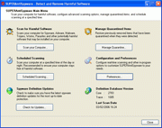 SUPERAntiSpyware Professional 6.0.1240 screenshot. Click to enlarge!