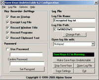 Save Keys Undetectable 6.2 screenshot. Click to enlarge!
