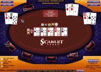 Scarlet Free Poker 1.0 screenshot. Click to enlarge!