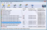 Secura Backup Professional 3.08 screenshot. Click to enlarge!