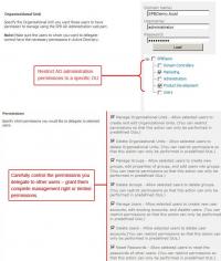 SharePoint AD Administration 1.2.1221.6 screenshot. Click to enlarge!