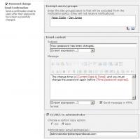 SharePoint Password Change & Expiration 3.7.107.1 screenshot. Click to enlarge!