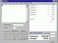 ShopAssist Point Of Sale System 5.10 screenshot. Click to enlarge!