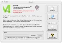 ShredIt X 6.0.2 screenshot. Click to enlarge!