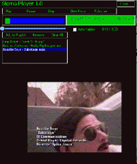 Sigma Player 1.0 screenshot. Click to enlarge!