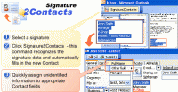 Signature2Contacts for Outlook 1.11.2176 screenshot. Click to enlarge!