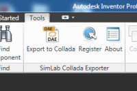SimLab Collada Exporter for Inventor 3.1 screenshot. Click to enlarge!