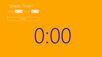 Simple Timer Pro 1.0.0.0 screenshot. Click to enlarge!