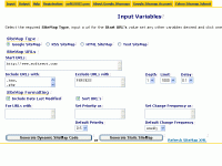 SiteMap XML Dynamic SiteMap Generator 2.0 screenshot. Click to enlarge!