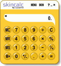 SkinCalc 3.5.9.0 screenshot. Click to enlarge!