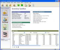 Small Business Inventory Control Pro 8.20 screenshot. Click to enlarge!