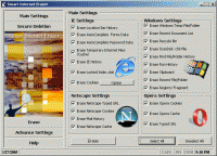Smart Internet Eraser 1.0 screenshot. Click to enlarge!