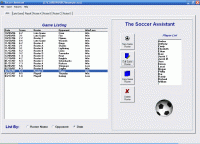 Soccer Roster Organizer 1.2 screenshot. Click to enlarge!