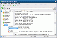 SoftFuse Whois 2.6.5 screenshot. Click to enlarge!