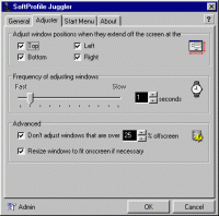 SoftProfile Juggler 1.0.2 screenshot. Click to enlarge!