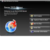 Sonne DVD Burner 4.3.0.2152 screenshot. Click to enlarge!