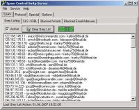 Spam Control (Server) 1.50 screenshot. Click to enlarge!