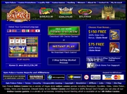 Spin Palace Casino by Online Casino Extra 2.0 screenshot. Click to enlarge!
