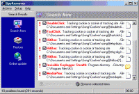 SpyRemover Pro 3.05 screenshot. Click to enlarge!