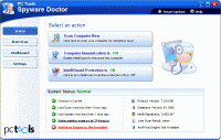 Spyware Doctor 9.1.0.2898 screenshot. Click to enlarge!